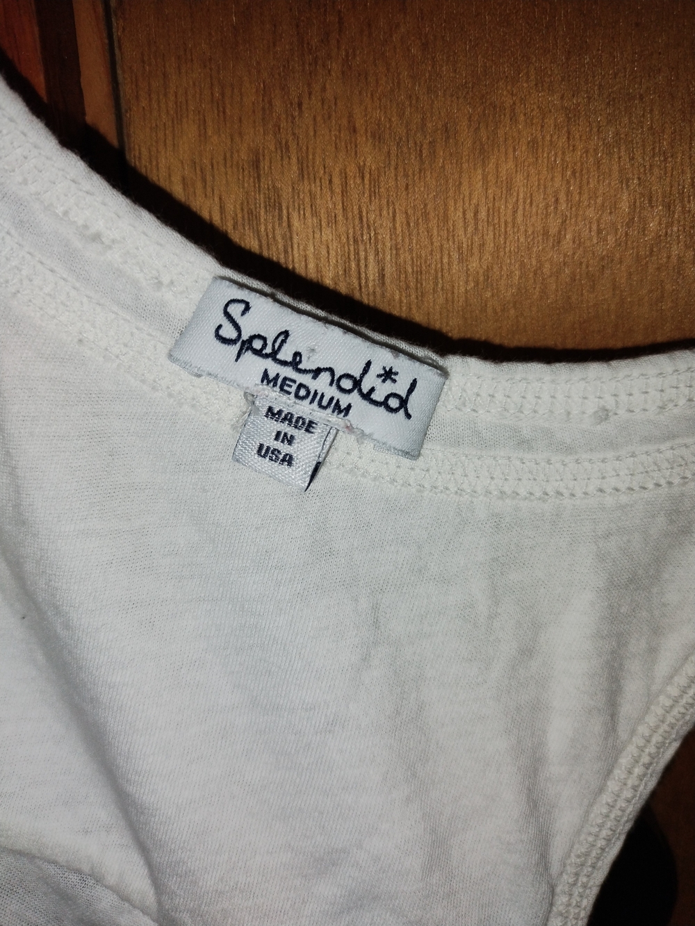 Splendid White  Racerback Tank - Picture 3 of 7